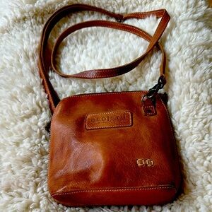 BED|STU Tan Leather Crossbody Bag
